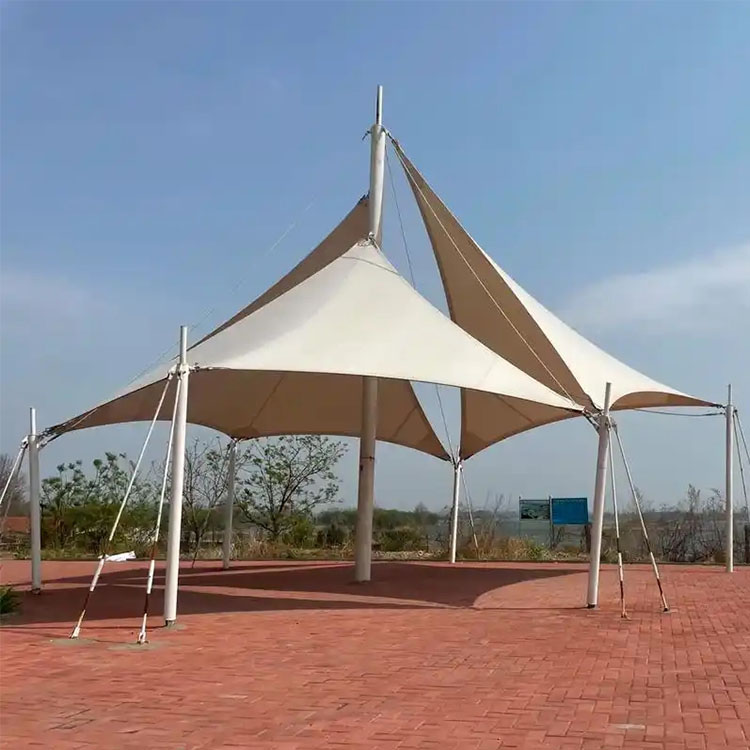 洪湖市膜结构景观棚