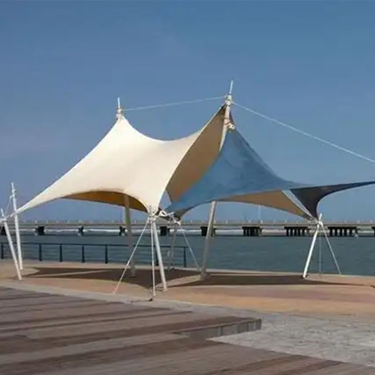 洪湖市膜结构景观棚