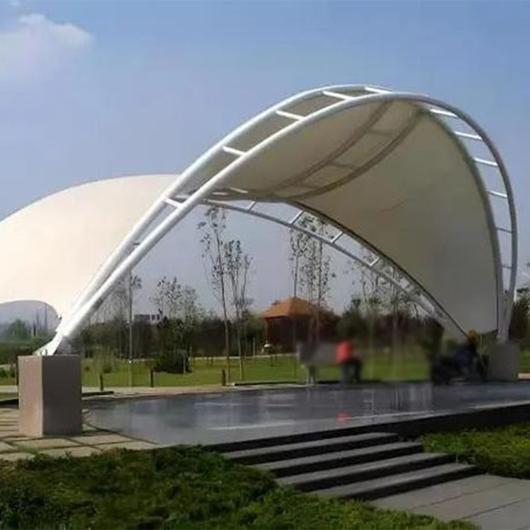 洪湖市膜结构景观棚