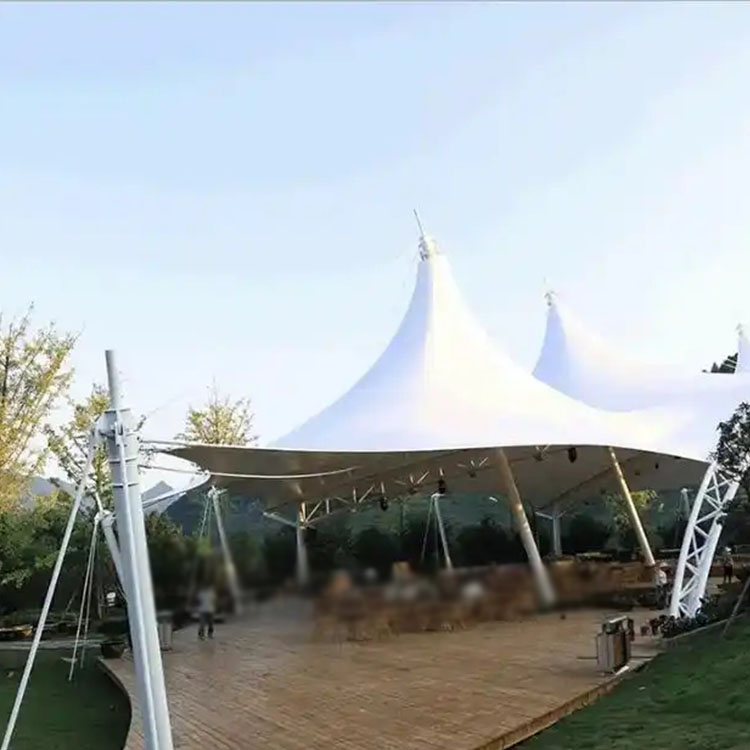 洪湖市膜结构景观棚