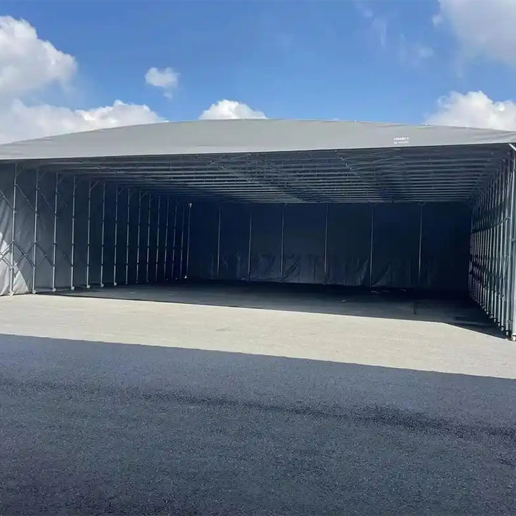 洪湖市电动/移动推拉棚