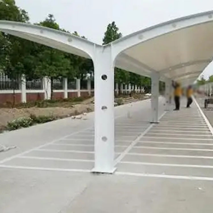 洪湖市膜结构电动车棚