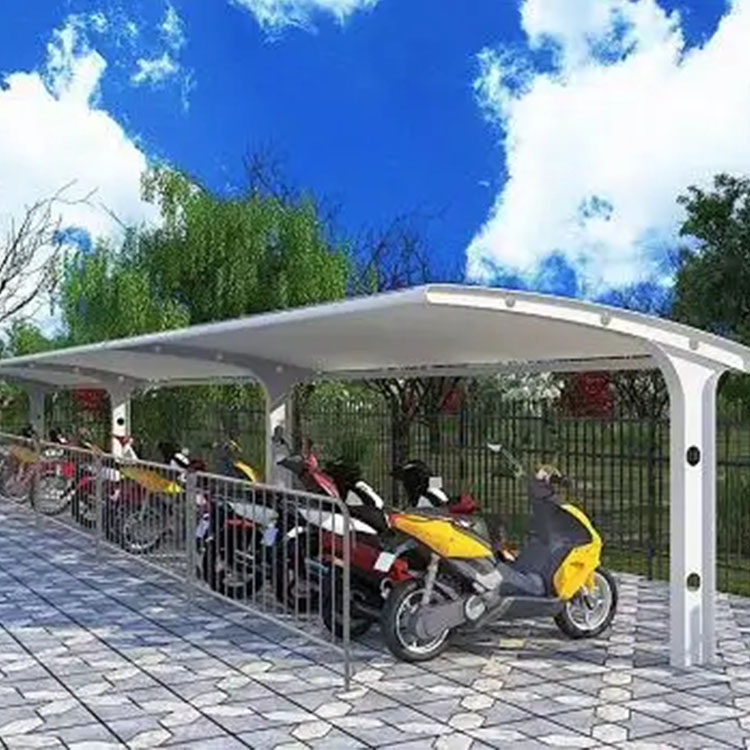 洪湖市膜结构电动车棚