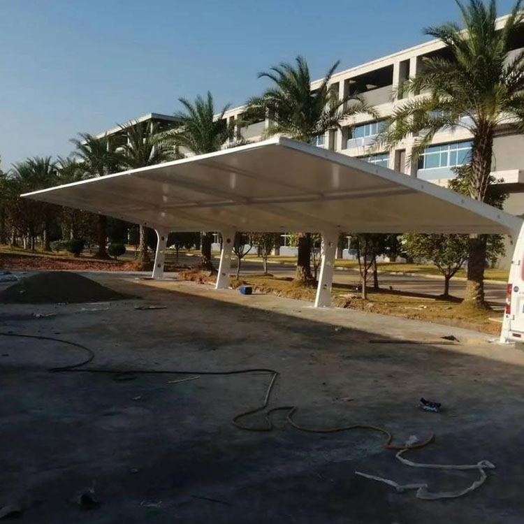 洪湖市膜结构汽车棚